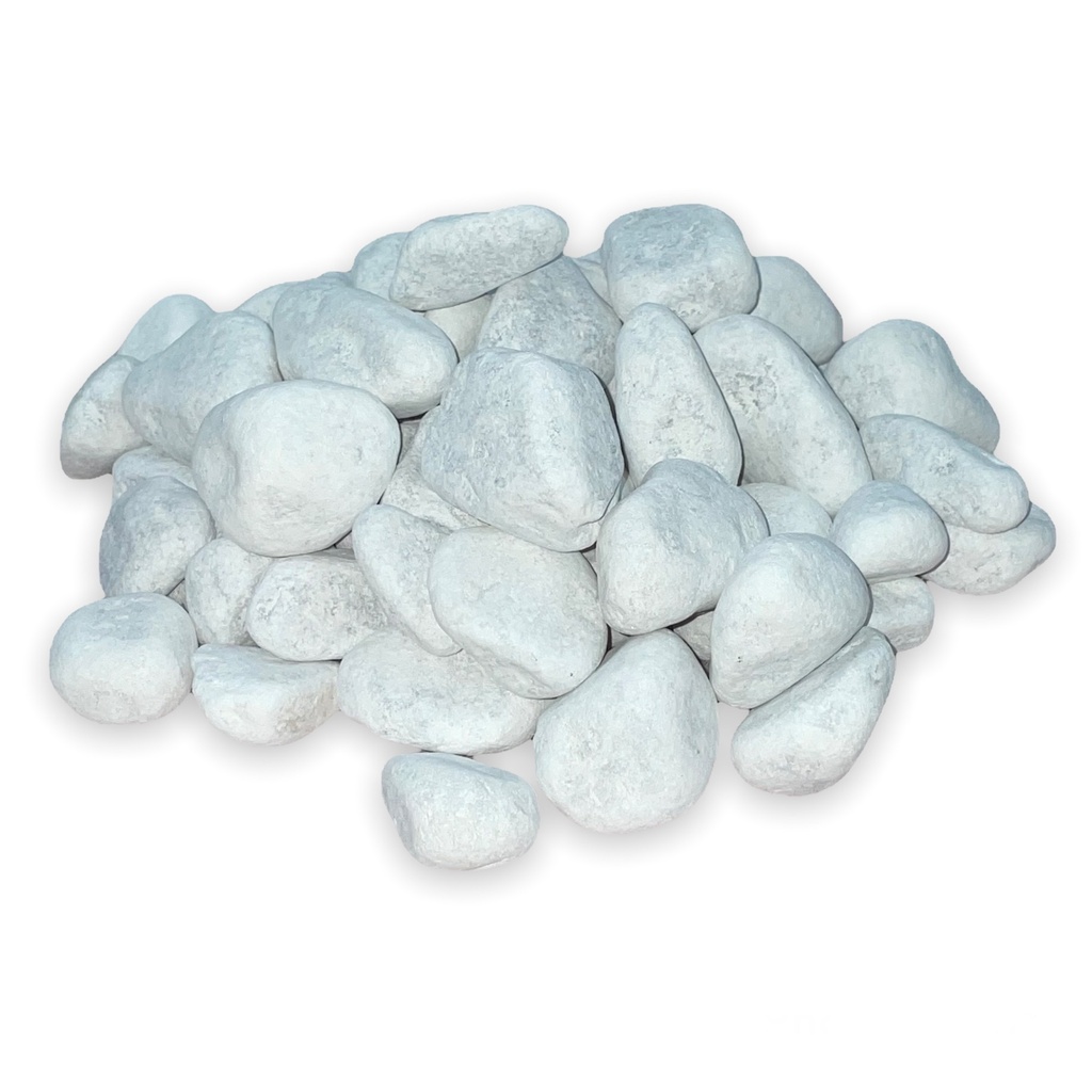 Carrara Pebbles White per 5kg