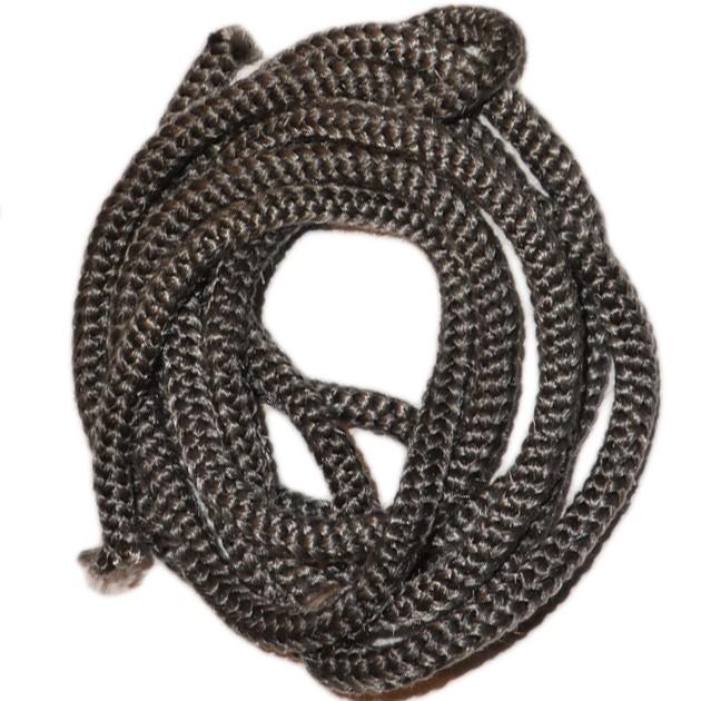 Ceramic fiberglass cord MT and DES Round BLACK PER METER.