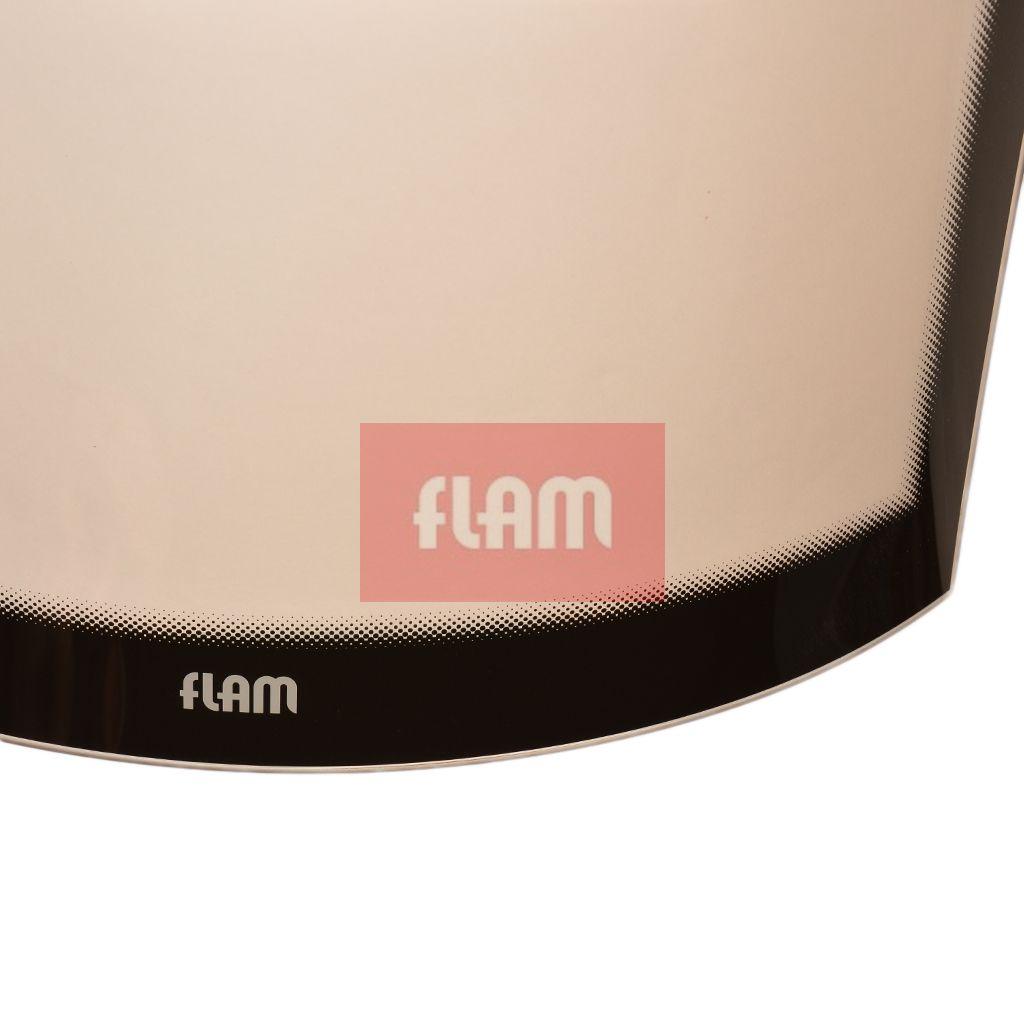 [GLAS.R.E-0009] Ceramic printed glass Rondo Round ** emblem