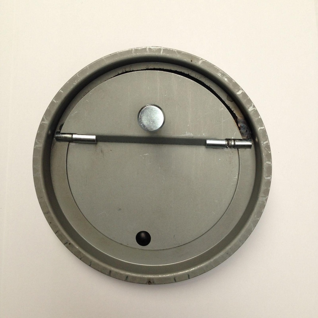 Control damper diameter 125 mm.