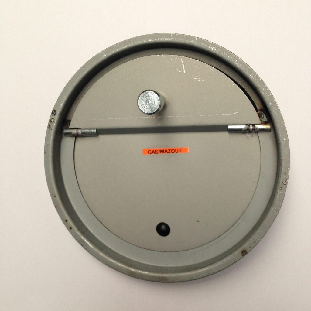 Draft regulator diameter 150 mm for gas/oil fireplaces.