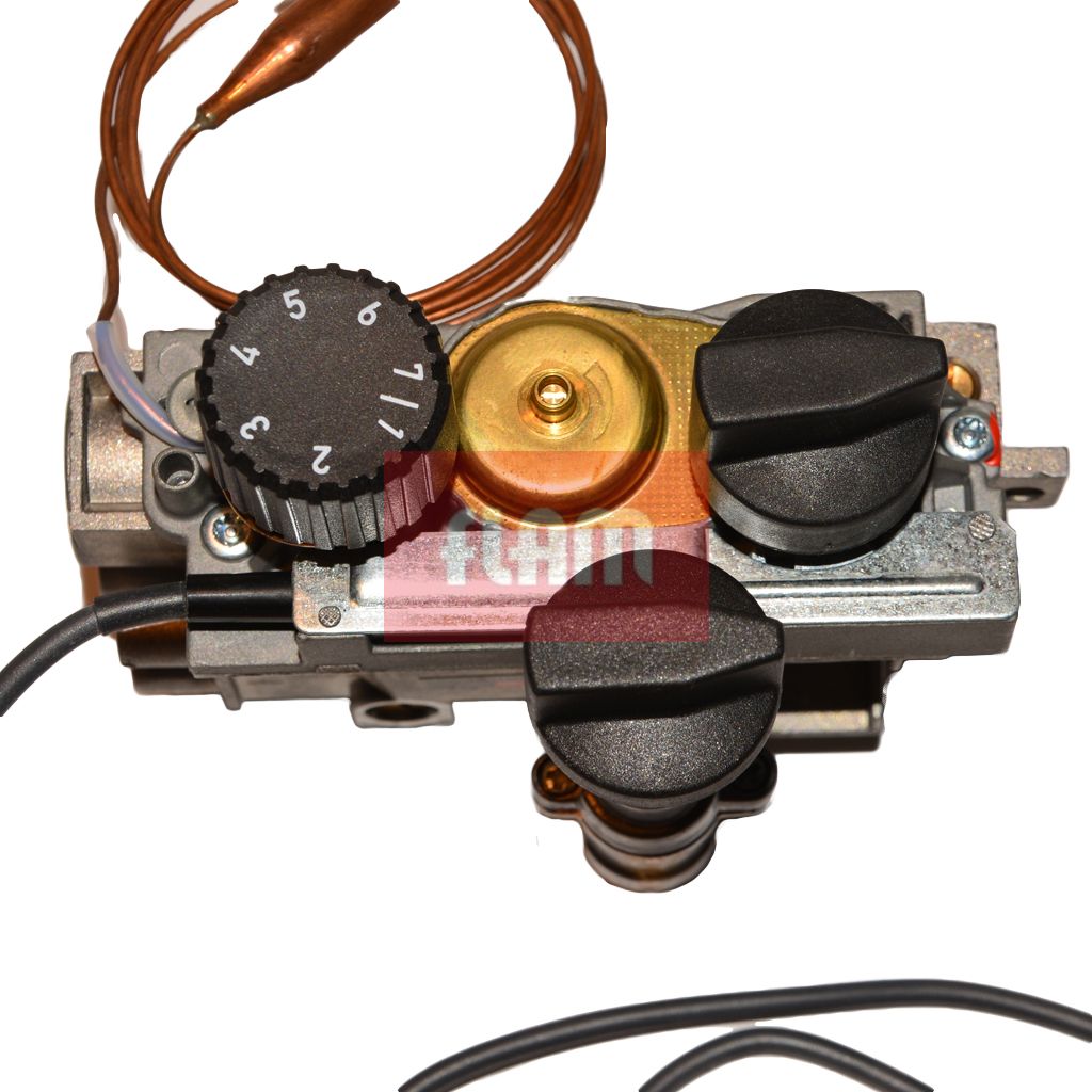 Gas control valve Mertik Maxitrol - Gas Valve with gas cock and throttle