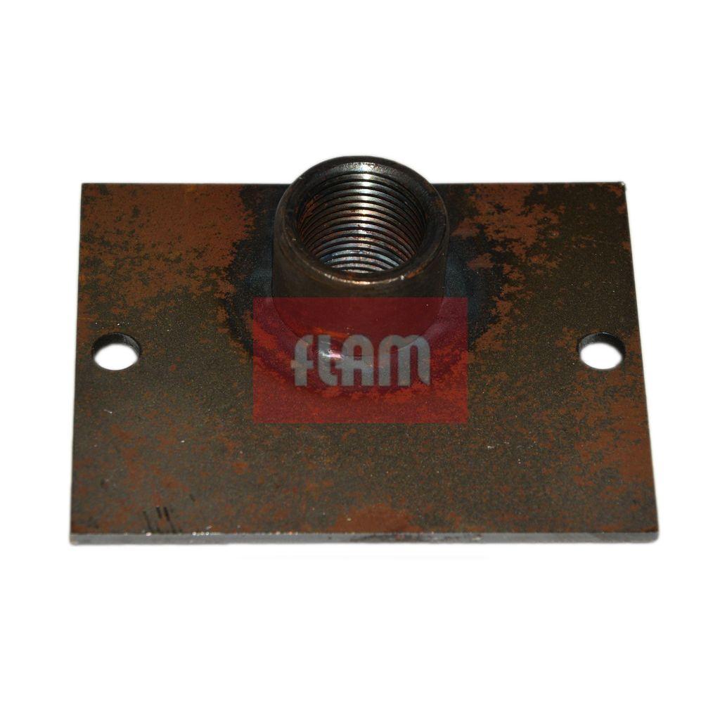 Rugplaatje met Lasmof Gasklepbakje Gas Bedbrander Universeel